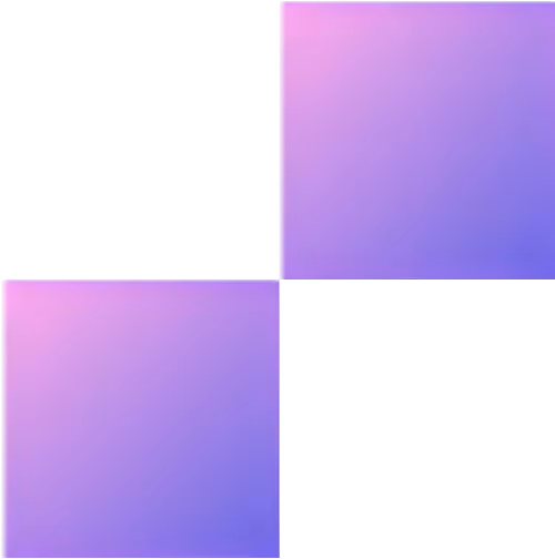 2 purple gradient squares